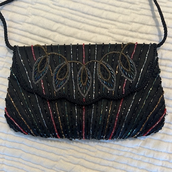 Vintage Beaded Shoulder bag - Picture 1 of 5